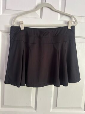 Black Tennis Skirt